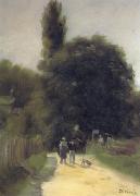 Pierre Renoir Landscape with Two Figures Spain oil painting artist